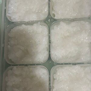 【離乳食】後期〜5倍粥と軟飯の間【3.5倍粥】